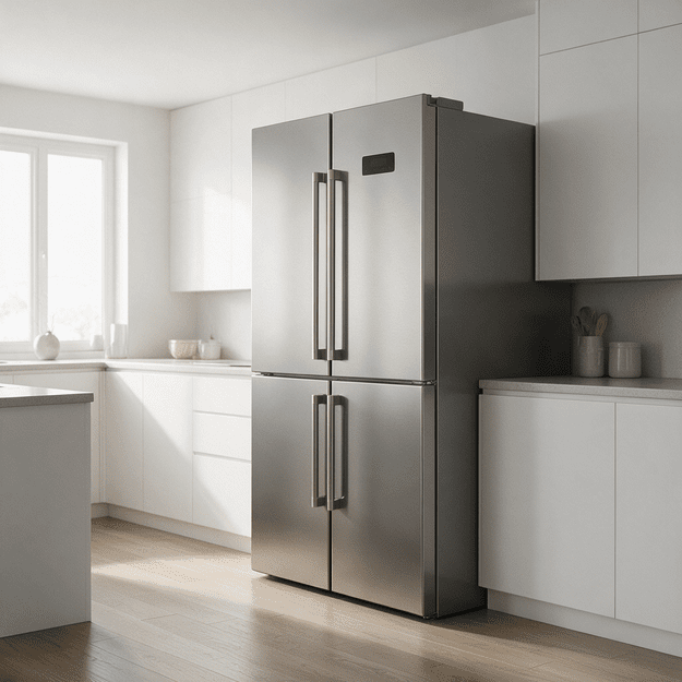 Kelvo MD-450 French Door keturių durų šaldytuvas