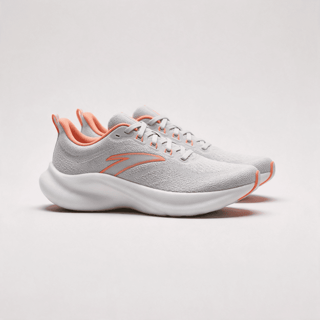 Pulse Run bėgimo bateliai – pilki/koraliniai