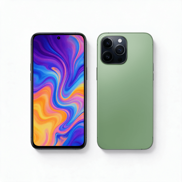 Lumio Nova 16 išmanusis telefonas 6,3" – žalias