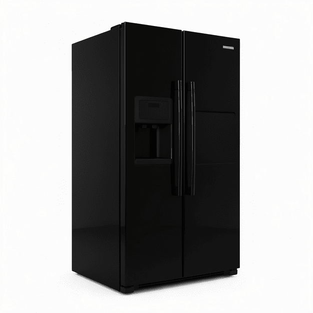 Kelvo SBS-620 Side-by-Side šaldytuvas su ledo dalytuvu