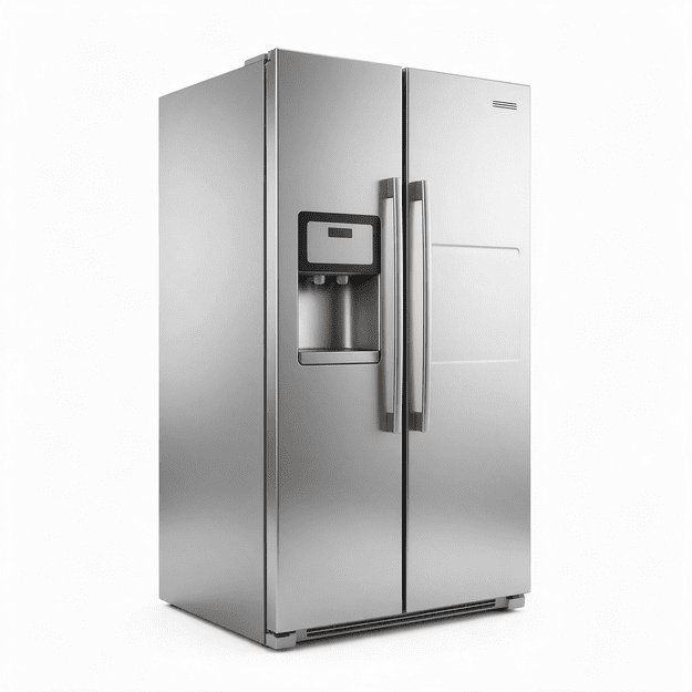 Kelvo SBS-620 Side-by-Side šaldytuvas su ledo dalytuvu