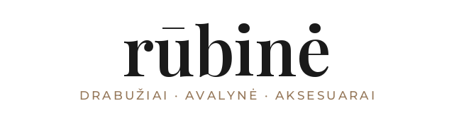 Rūbinė – drabužiai, avalynė ir aksesuarai
